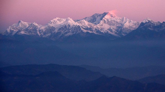 Kangchenjunga Mountain range