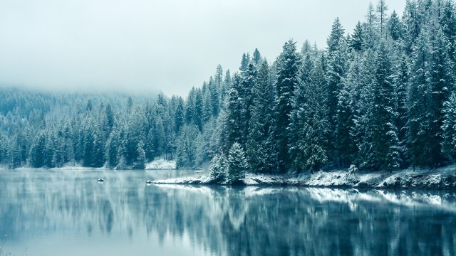 Kootenay River Snowfall
