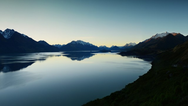 Lake Wakatipu Evening sky