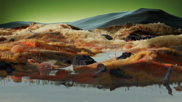 Landscape Digital render
