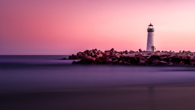 Lighthouse Pink Hour