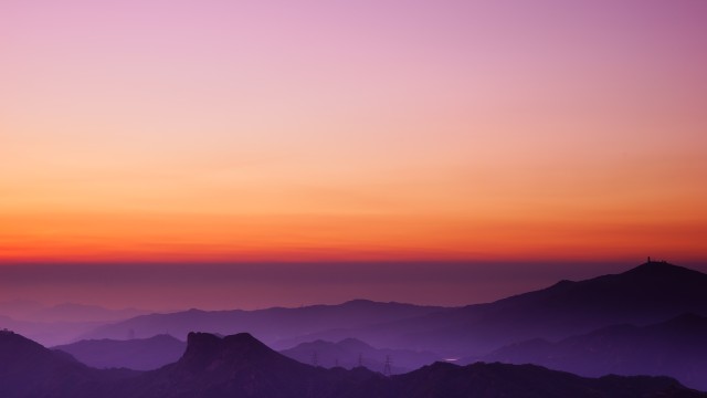 Lion Rock Hill Sunset