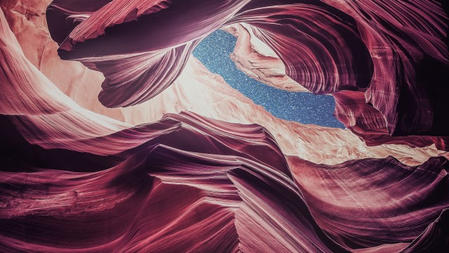 Lower Antelope Canyon Starry sky