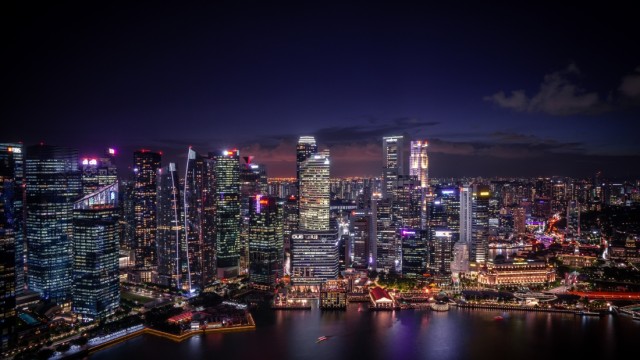 Singapore City Cityscape