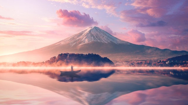Mount Fuji Volcano