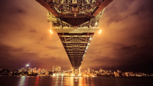 Sydney Harbour Bridge Illuminated