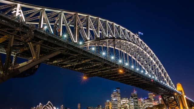 Sydney Harbour Bridge Night