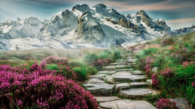 Mountains Path