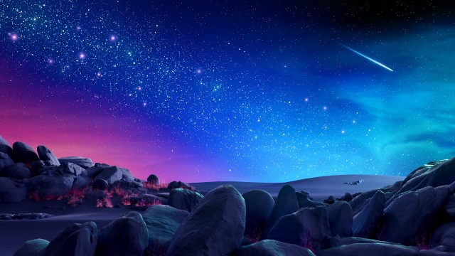 Night sky Colorful