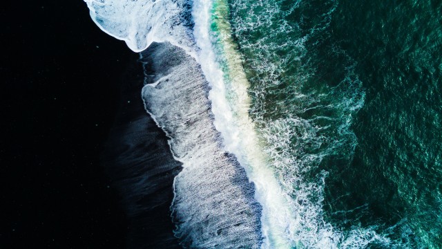 Reynisfjara Black Sand Beach Waves