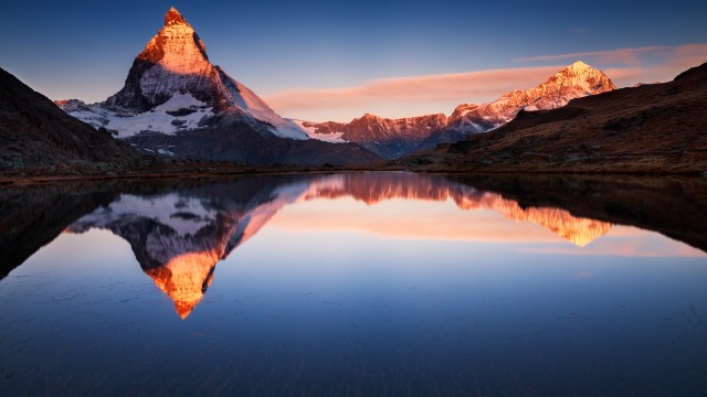 Riffelsee Lake Switzerland
