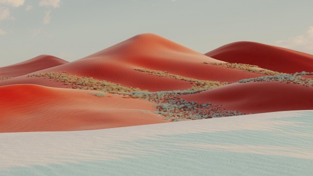 Sand Dunes Desert
