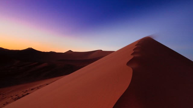Sand Dunes Golden hour