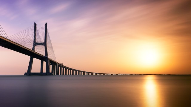 Vasco da Gama Bridge Lisbon