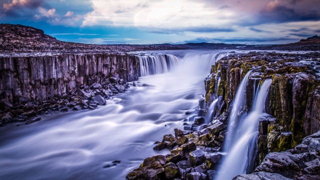 Selfoss Waterfall Iceland