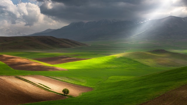 Sibillini National Park Landscape