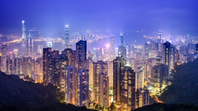 Victoria Peak Hong Kong City