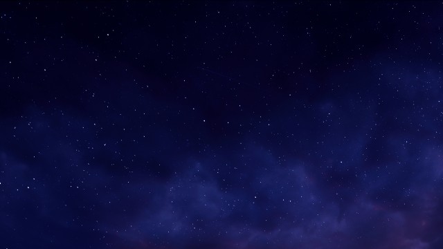 Stars in dark blue sky
