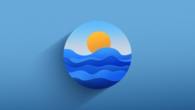 Sunset Illustration