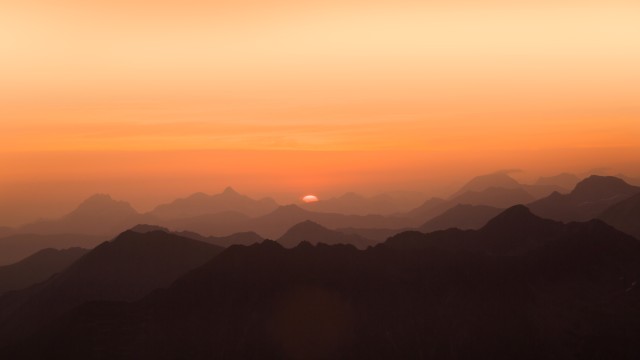 Sunset Mountains