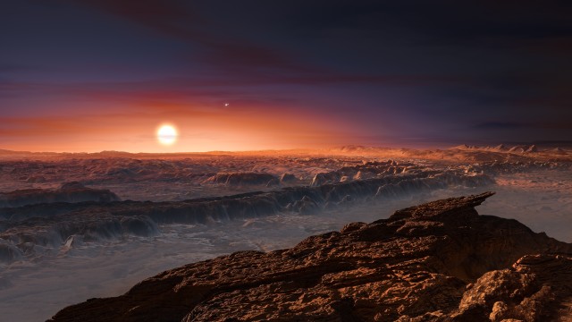 Sunset Proxima Centauri