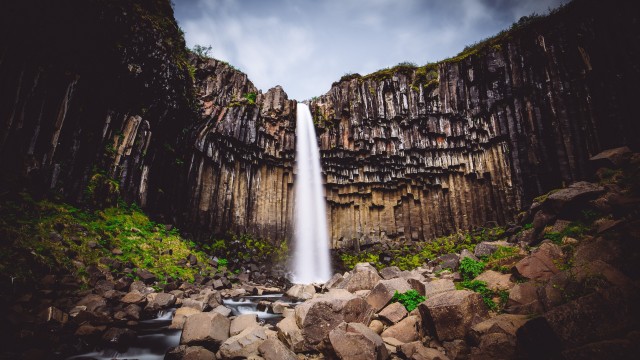 Svartifoss waterfall Iceland