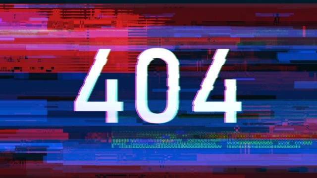 404 Error Glitch art