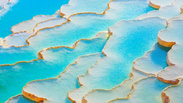 Travertines of Pamukkale Thermal pools