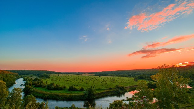 Upa River Tula Region