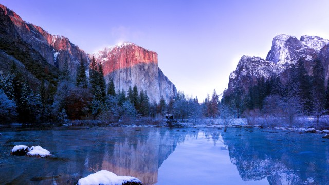 Yosemite Lake Yosemite Valley