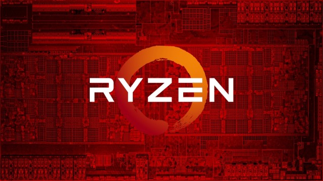 AMD Ryzen Red background