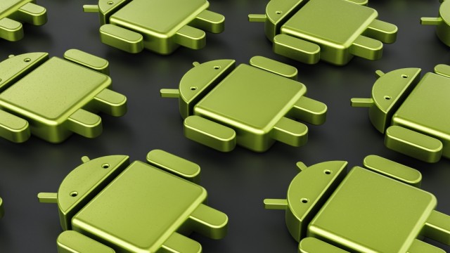 Android robots Symmetrical Floating