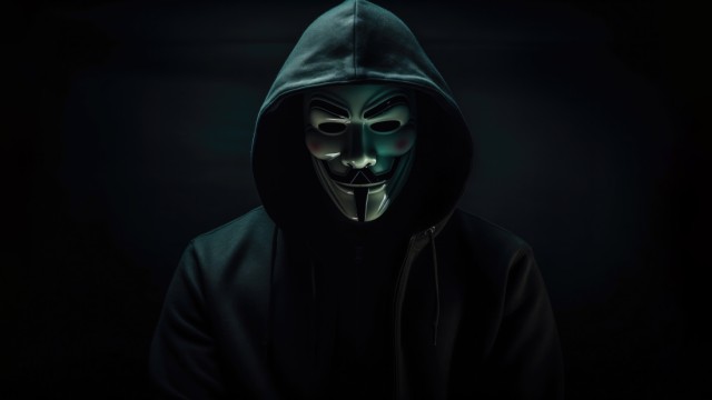 Anonymous Hooded Man