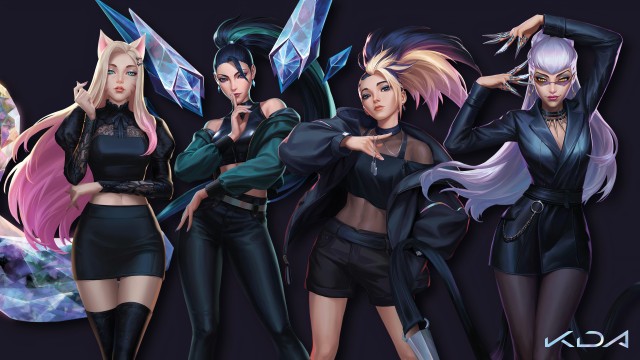 KDA The Baddest Kpop
