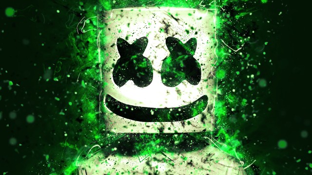 Marshmello Neon art