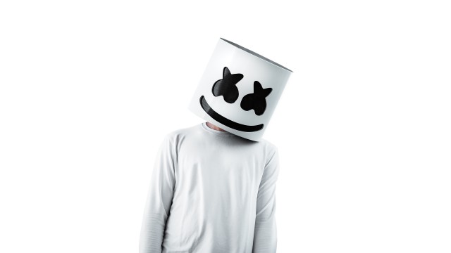 Marshmello White background