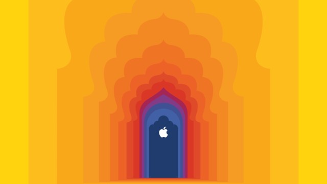 Apple logo Apple store