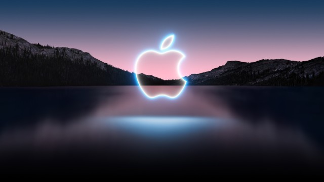 Apple logo Glowing