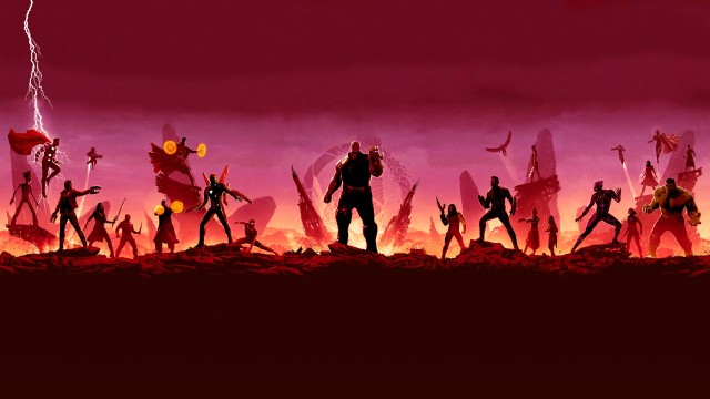 Avengers Infinity War Illustration