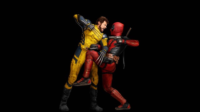 Deadpool & Wolverine Black background
