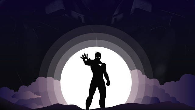Iron Man Silhouette