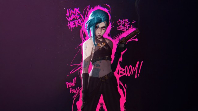 Jinx Pink aesthetic