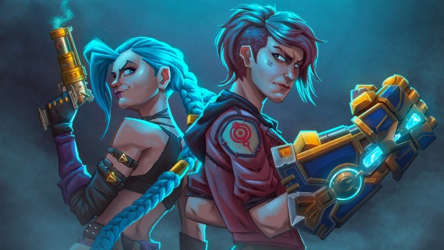 Jinx, Vi Arcane Fan Art