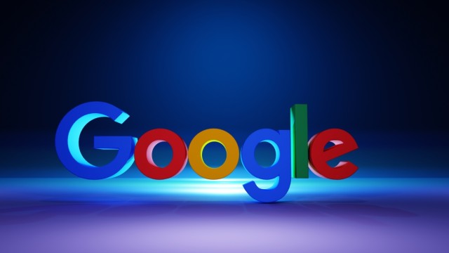 Google Blue background