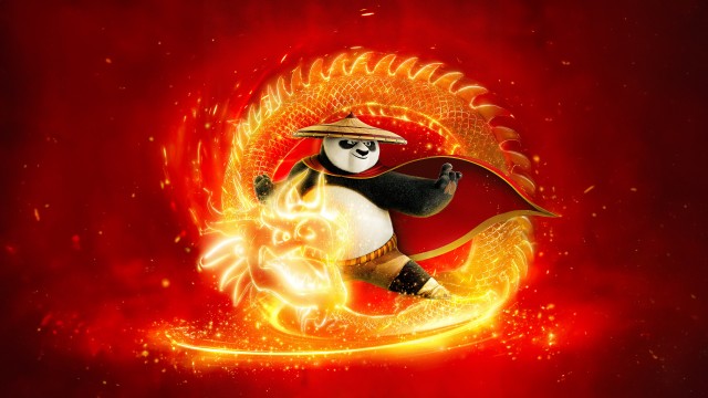 Kung Fu Panda 4 Dragon