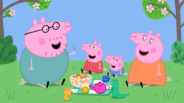 Peppa Pig family Cartoon
