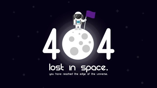 Lost in Space 404 Error