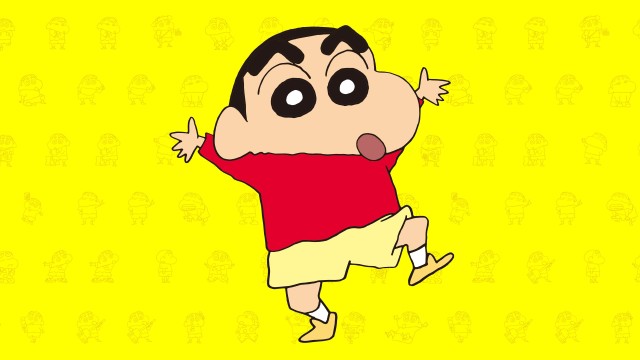 Shin-chan Yellow background
