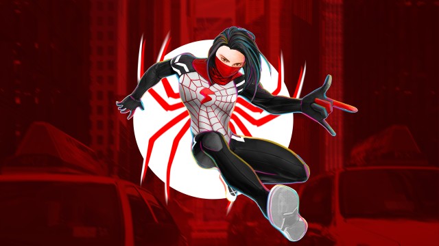 Silk Spider-Man Across the Spider-Verse