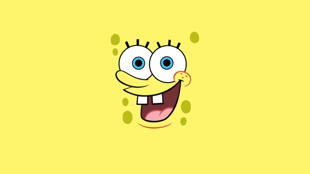 SpongeBob smiley face Minimalist